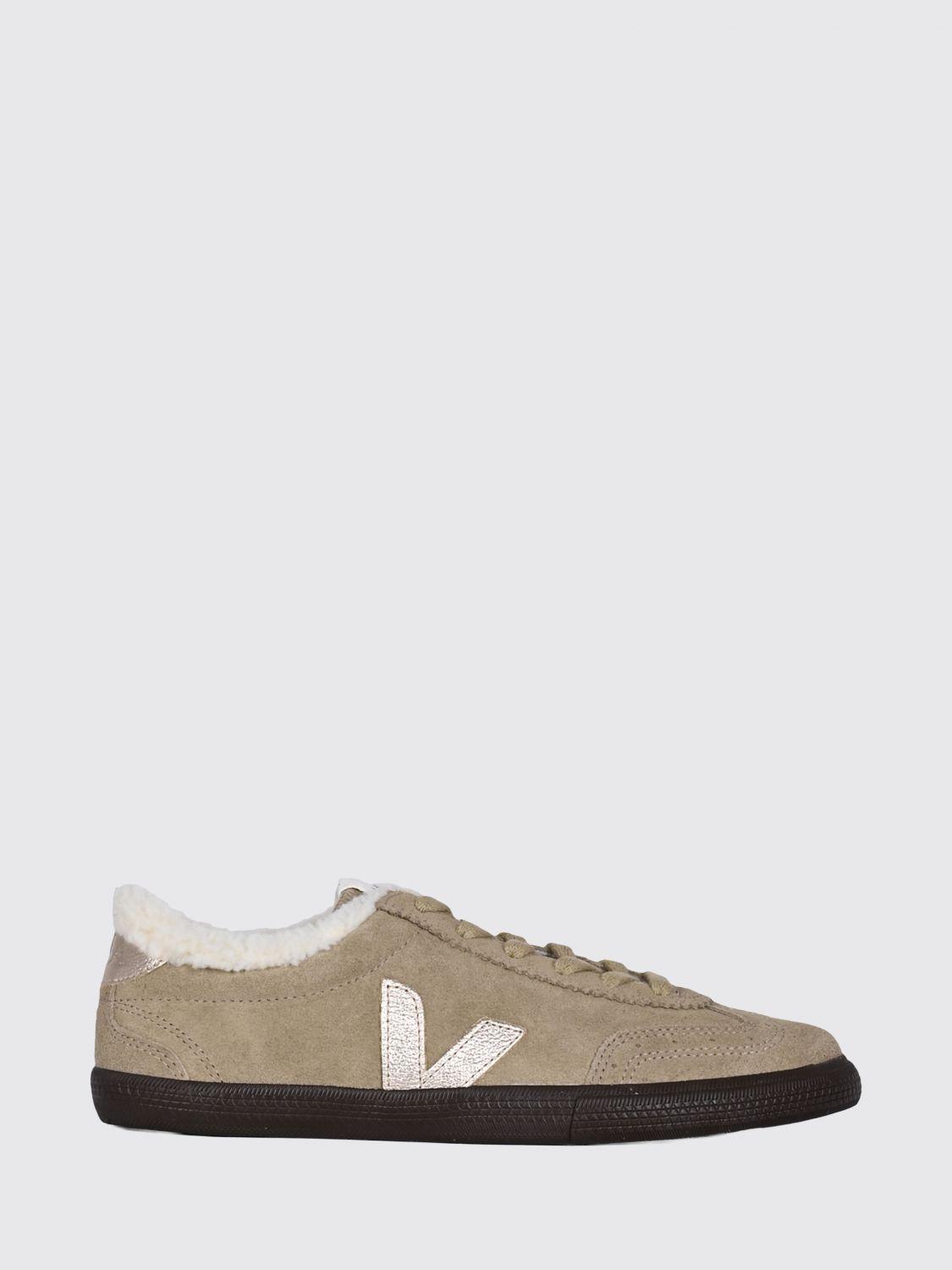 Volley Suede Sneakers with Shearling Lining