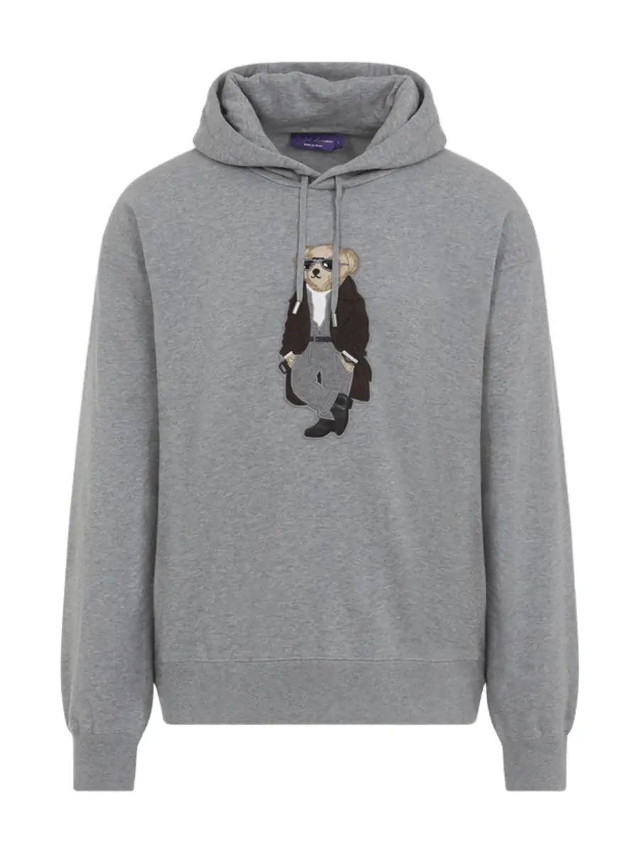 RALPH LAUREN PURPLE LABEL - Ralph Lauren Purple Label Bear Hoodie