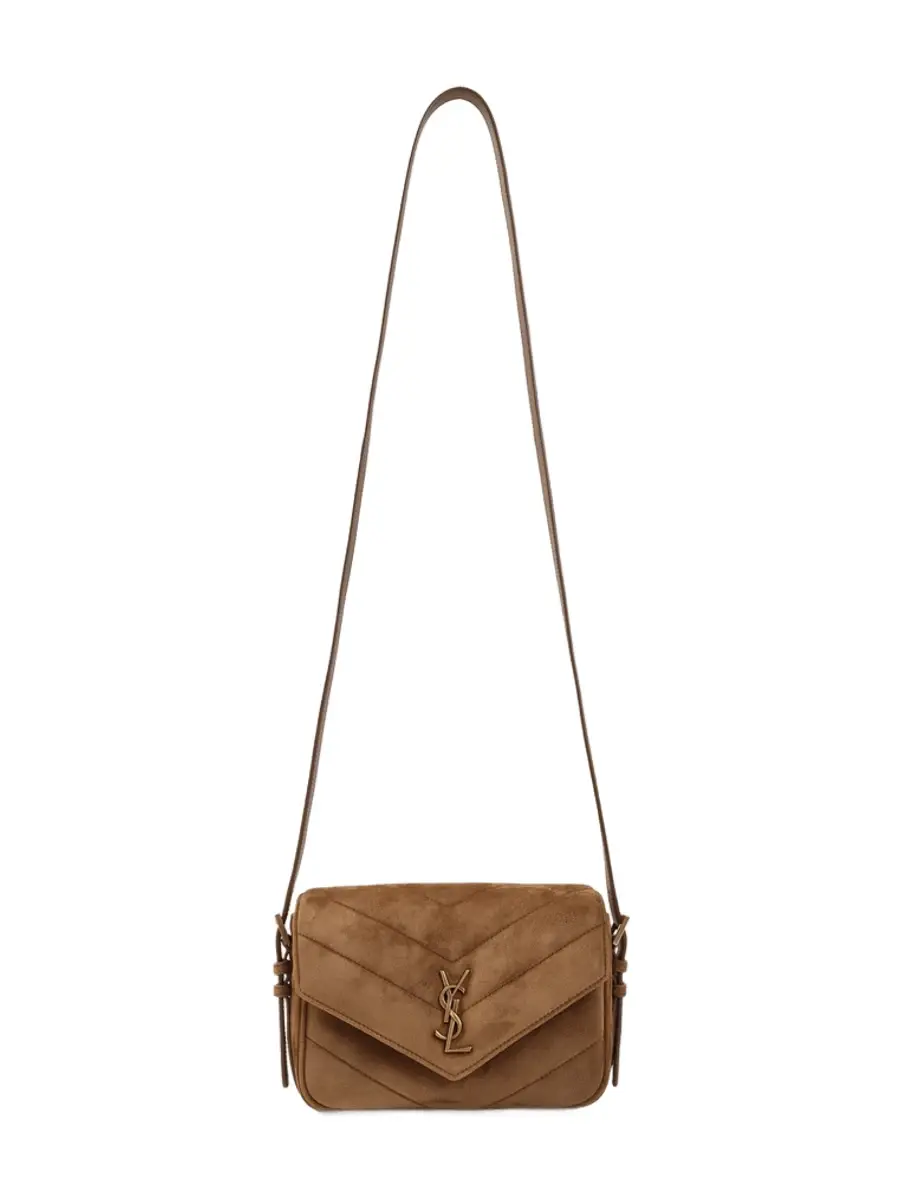 Suede Lou Lou Shoulder Bag